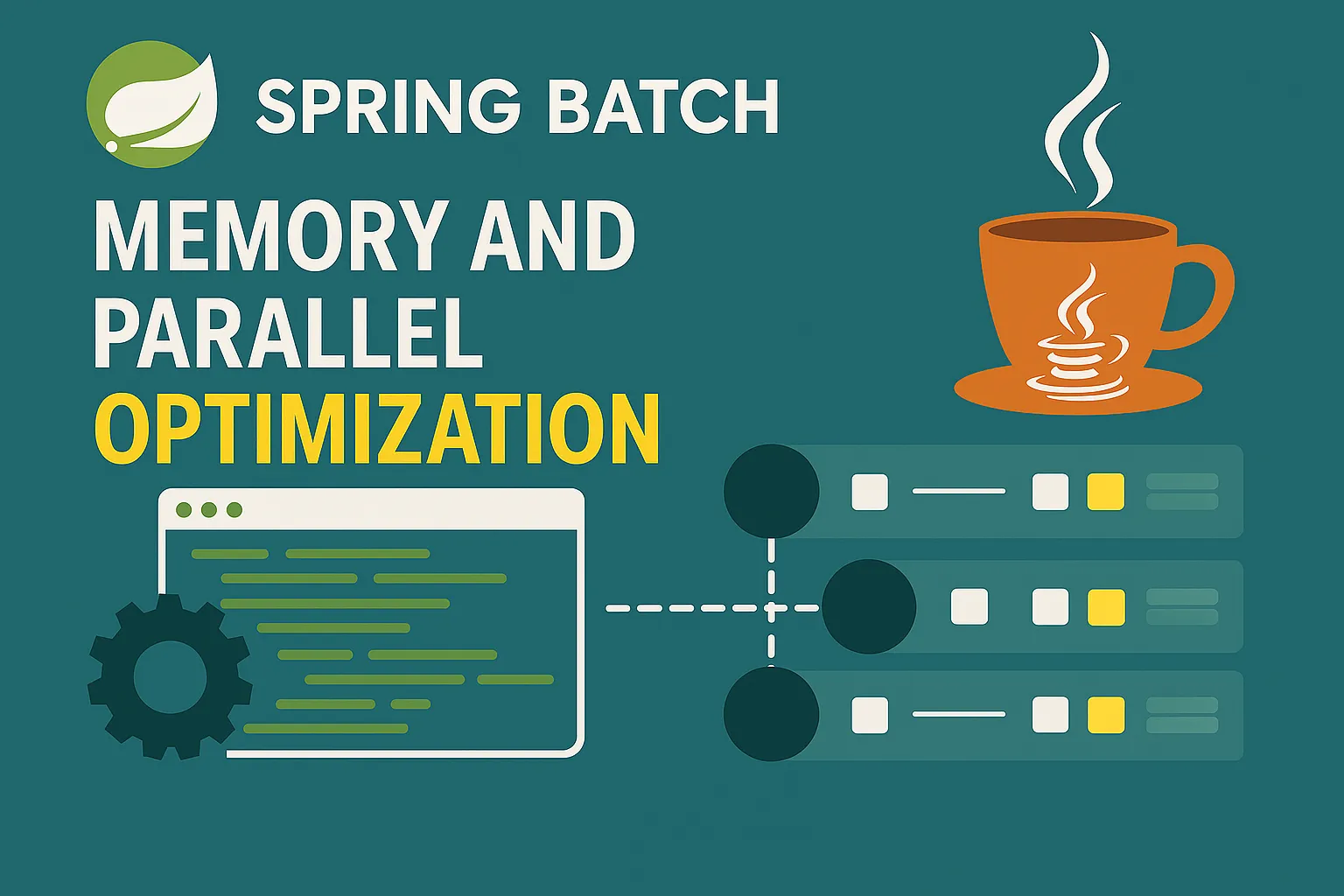 Visión general del procesamiento en paralelo en Spring Batch
